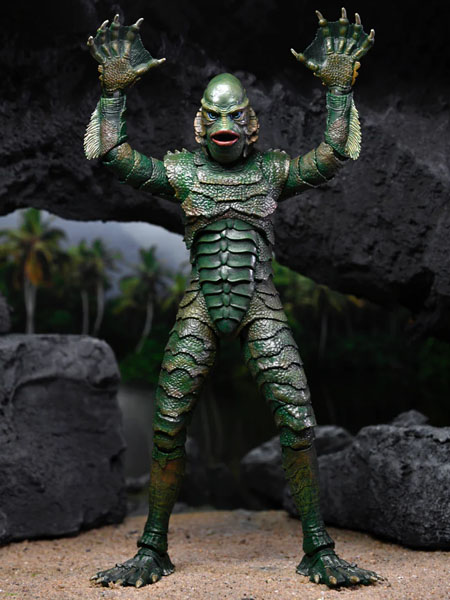 Neca Universal Monsters Ultimate Creature From The Black Lagoon Color 7 Inch Scale Action Figure